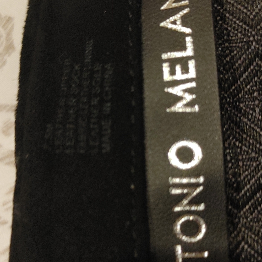 Antonio Melani black suede boots - Picture 6 of 8